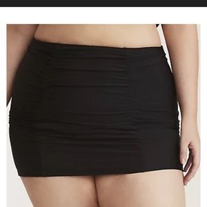 Torrid swim ruched skirt size 5x